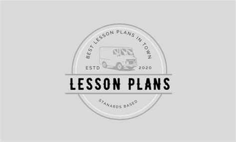 Create Lesson Plans For Your Based On Your States Standards By