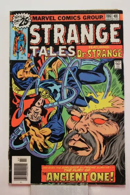 Strange Tales 186 1976 Dr Strange Clea Dormammu Steve Ditko Marvel 3 50 Picclick