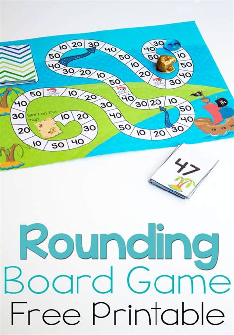 If you and your kids loved these printable literacy board games, then be sure to check out our library of free literacy activities for kids to download activity books, word search puzzles, word mazes, and other. Free Printable Pirate Board Game: Rounding to Tens | Math ...