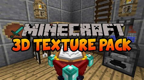Default 3d Minecraft Texture Pack 18 1710 Youtube