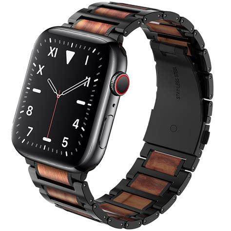 Since the original apple watch the clasp and mechanism for adding and replacing straps has remained the same. Wolait Compatible with Apple Watch Band 44mm 42mm, Natural ...