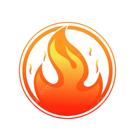 Logotipo De Vector De Fuego Png Dibujos Fuego Vector Logotipo Png Y