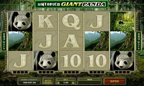 Untamed Giant Panda Slot Free To Play Microgaming