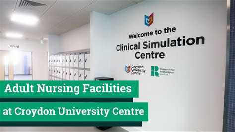 Adult Nursing Facilities At Croydon University Centre Youtube