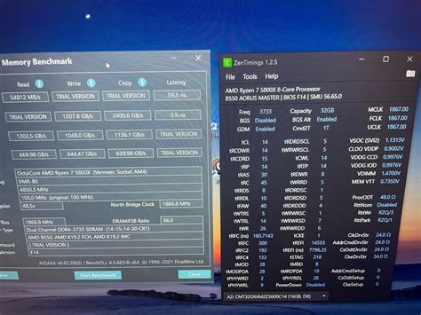 Trying To Overclock Ram And Tightening Sub Timings Didnt Improve