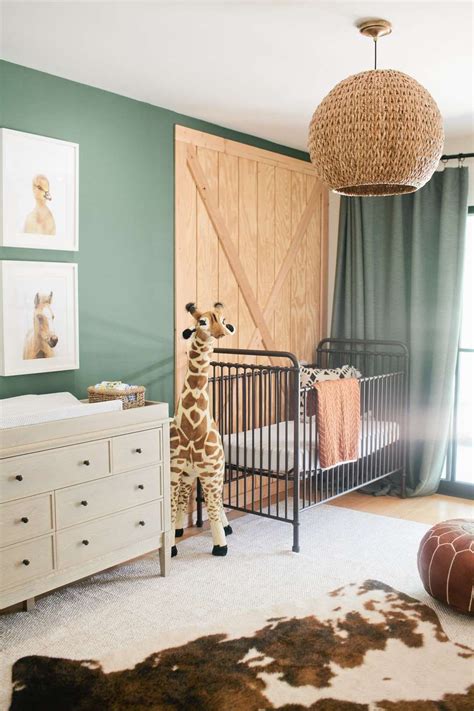 Colours can be evocative of the choose natural materials, wood in particular. The Best Green Nurseries Inspiration