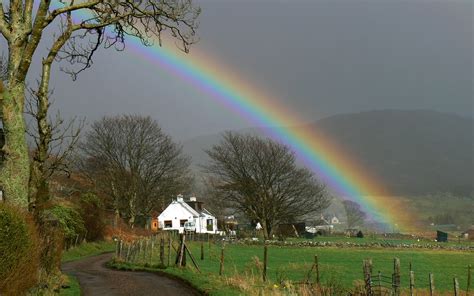 A Kilchoan Diary Rain And Rainbows