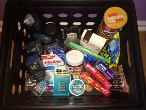 37 thoughtful and unique graduation gifts your boyfriend will be so hyped about. College "Survival" kit ideas for boyfriend. I made this ...
