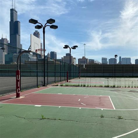 Chicago Il Basketball Court Uic Outdoor Courts Courts Of The World