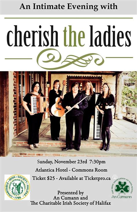 Cherish The Ladies An Cumann The Irish Association Of Nova Scotia