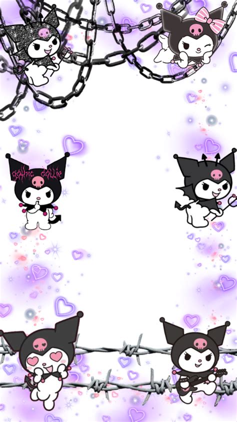 Search for Kuromi Stickers | Hello kitty iphone wallpaper, Emo wallpaper, Goth wallpaper