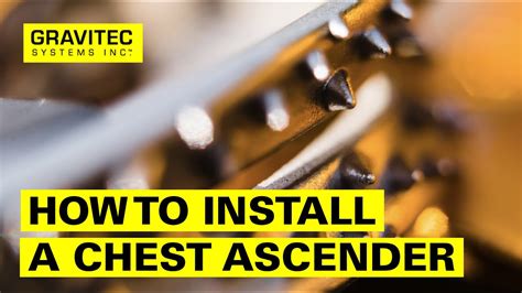 How To Install A Chest Ascender On A Harness Youtube