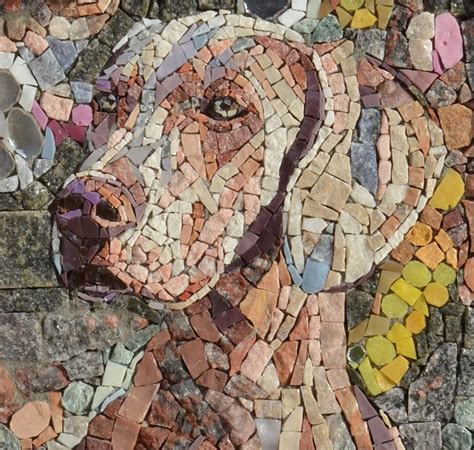 Weimaraner Mosaic Mosaicart Mosaicartist Dogs Dog Originalart