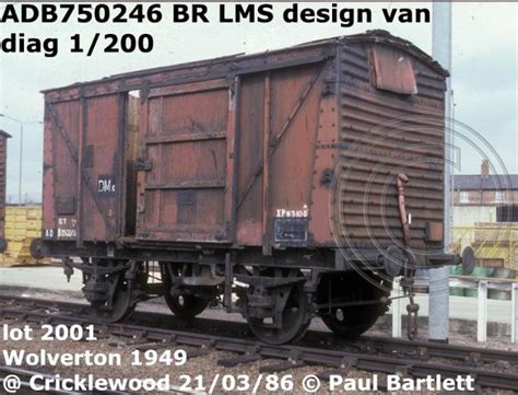 Paul Bartlett S Photographs LMS Design BR Built Vans Zpv