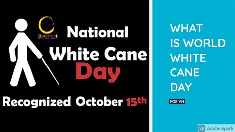 जाने क्या होता है World White Cane Dayhistory By The Blind Groups Of