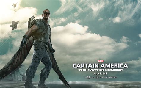 Anthony Mackie As The Falcon Captain America The Winter Soldier