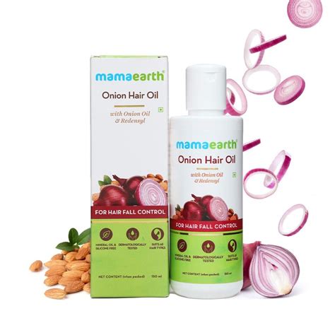 Mamaearth Onion Oil For Hair Growth And Hair Fall Control With Redensyl