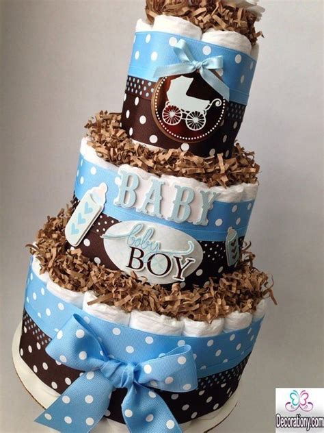 Boy babyshower candy table treats | diy treats for a dessert candy bar. 13 Easy cake decorating ideas for baby shower - Decoration Y