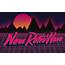 New Retro Wave Neon 1980s Synthwave Vintage Typography Digital 