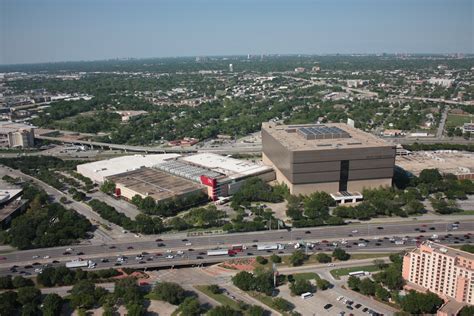 Dallas Market Center aerial views