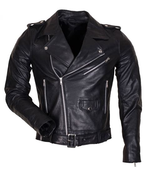 Mens Black Motorcycle Jacket Buy Genuine Leather Biker Jackets Online
