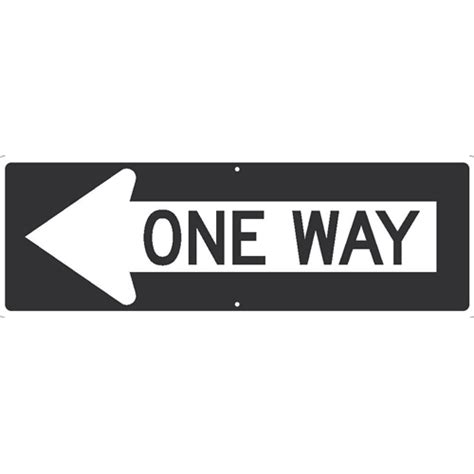 One Way Arrow Left Sign Tm508k
