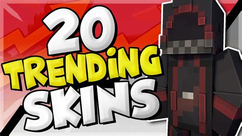 20 Trending Minecraft Skins Youtube