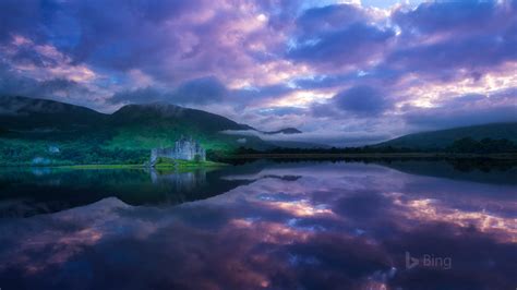 Kilchurn Castle In Scotland 2019 Bing Wallpaper Preview