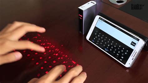 Showme Bluetooth Laser Projection Virtual Keyboard From
