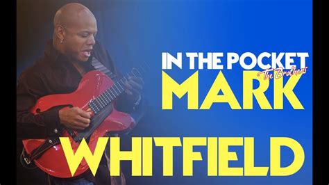 Mark Whitfield Interview Jazz Guitarist Dangelo Erykah Badu Bet J Mark Whitfieldmark