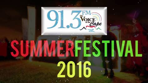 The Voice Of The Cape Summer Festival 2016 Promo Youtube