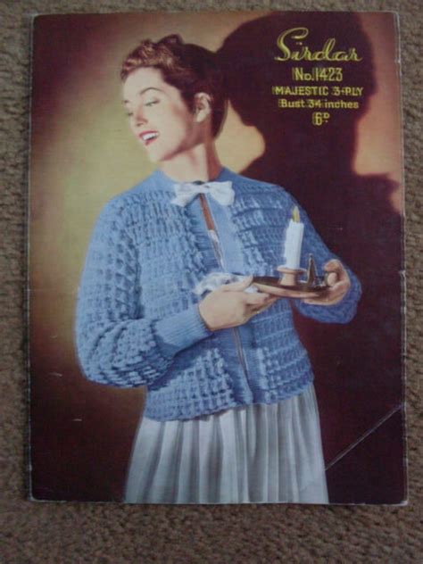 27 Best Images About Vintage Knitting Patterns Bed