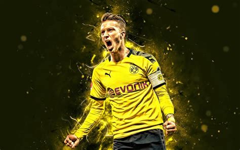 Herunterladen Hintergrundbild 4k Marco Reus 2020 Borussia Dortmund