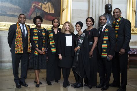 Congressional Black Caucus Swears In Largest Caucus In History