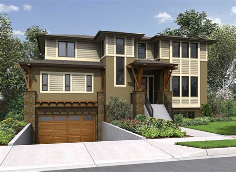 Narrow down your choices by different plan features to find the right home for you. 4 Bed House Plan with Drive Under Garage - 23615JD | 1st ...