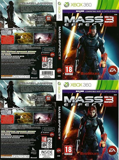 Mass Effect 3 Xbox 360 Console De Jeux Video Xbox