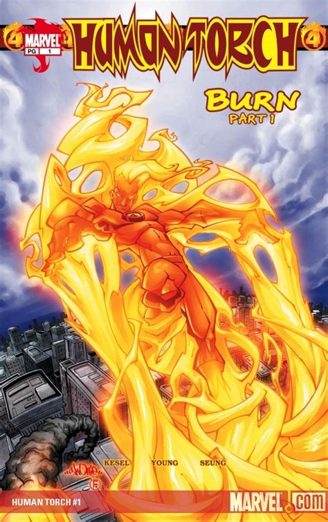 Human Torch Vol 1 Burn Digest Comic Issues Comic