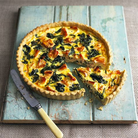 Quiche aux épinards et au jambon Recettes du Québec