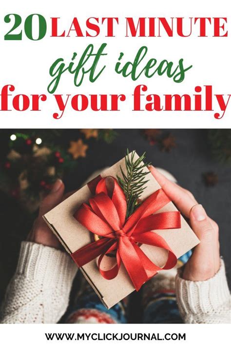 Last minute christmas gifts for dad. Last-Minute Gift Ideas for your Family | myclickjournal ...