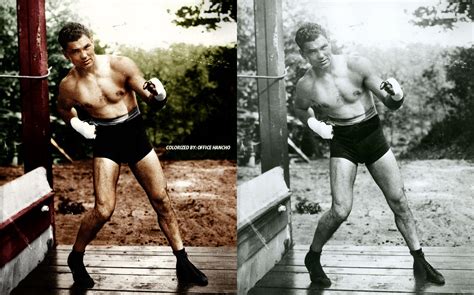 Colorized Jack Dempsey Portrait From 1922 Rboxing
