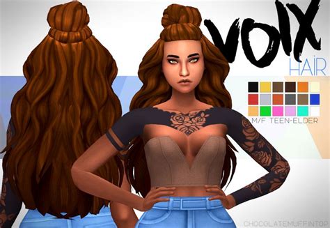 26 Best Ts4 Hair Female Maxis Match Hair Images On