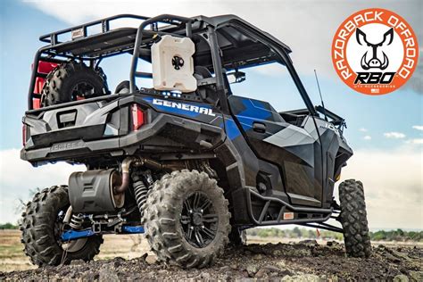 Meet the new audio systems for the 2022 polaris general. RAZORBACK OFFROAD ROCK SLIDERS POLARIS GENERAL 1000 | UTV ...