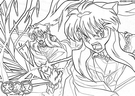 Download Inuyasha Coloring Pages 3 | Zeichnen