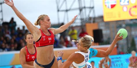 Norwegian Beach Handball Team Ttn9mygo 8g5om Cnn The Norwegian