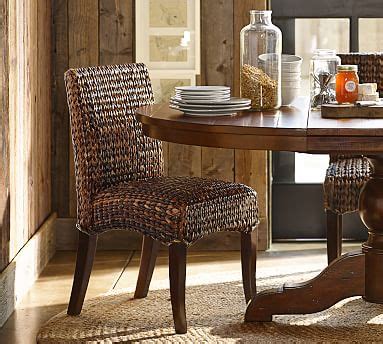 The result may be differences in color tone from that shown. Seagrass Dining Chair | Pottery Barn