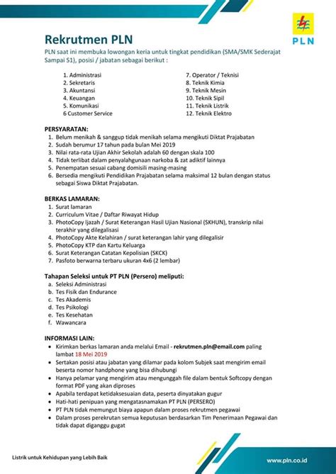 More images for contoh surat lamaran ke inspektorat » contoh surat laporan ke inspektorat.tampilkan semua postingan contoh surat tanggapan hasil pemeriksaan inspektorat. Contoh Surat Lamaran Kerja Ke Pt Pln Persero ...