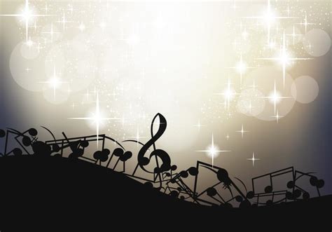 Note Of Music Background Template 125682 Vector Art At Vecteezy