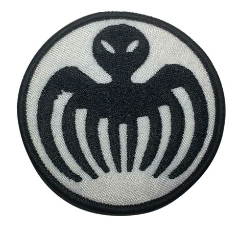 007 Spectre Logo 3 In Diameter Embroidered Patch