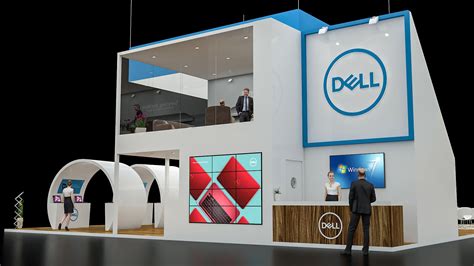 Check Out My Behance Project “dell Concept Stall Design ”