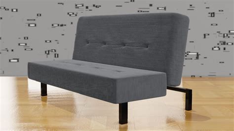 Balkarp Sleeper Sofa Ikea 3d Model Obj Fbx Stl Blend Dae 